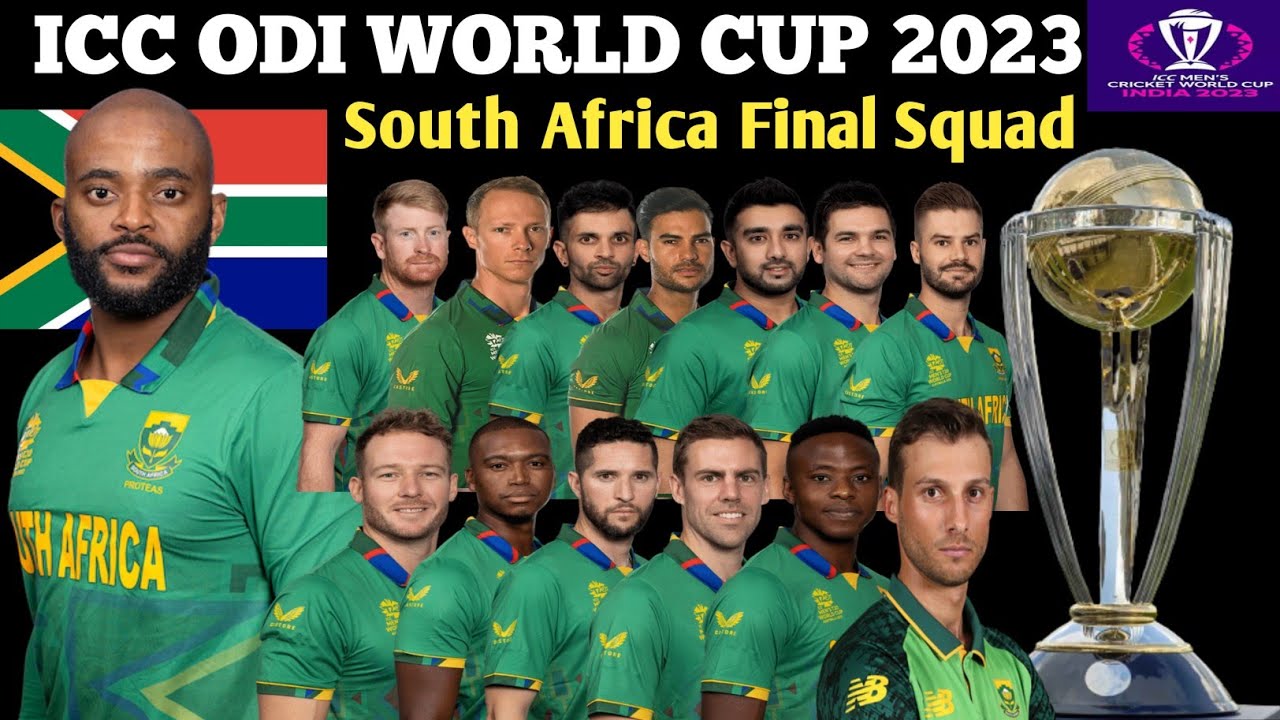 South Africa World Cup Squad